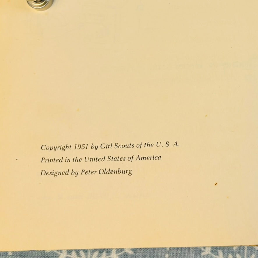 Brownie Scout Handbook - Copyright 1951
