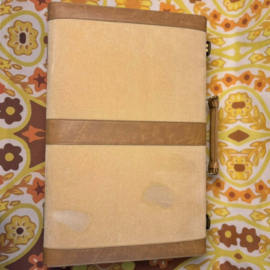 Vintage Travel Backgammon Set w/Case