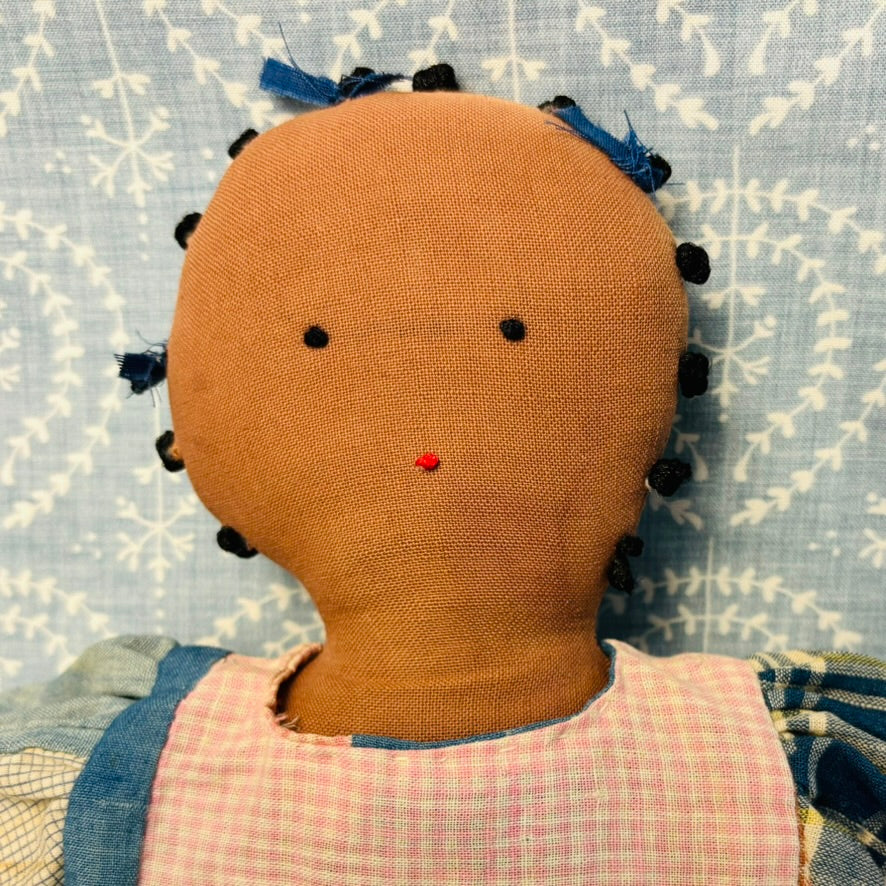Vintage African American Doll - Circa Early 1900's- Mid 1900's