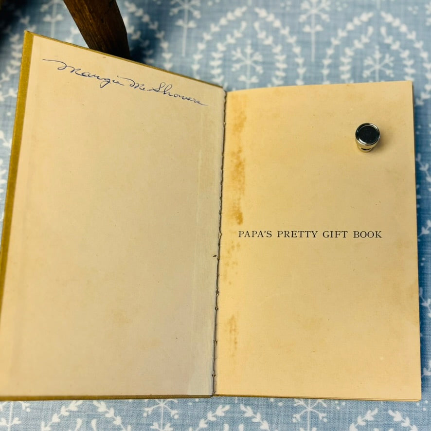 Papa's Pretty Gift Book - Copyright 1887