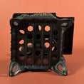 Load image into Gallery viewer, Vintage Salesman's Miniature Queen Brand Cast Iron Stove - Circa 1960's
