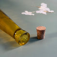 Load image into Gallery viewer, Circa 1950's-60's - Spanish Art Glass Corked Decanter with Ombre Effect

