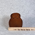 Load image into Gallery viewer, Vintage Mid Century Modern Blenko Glass Company Amber Owl
