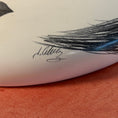 Load image into Gallery viewer, Vintage Handpainted Circular Ceramic Face Sculpture - Moon with Open Eyes - Signed J Alverez
