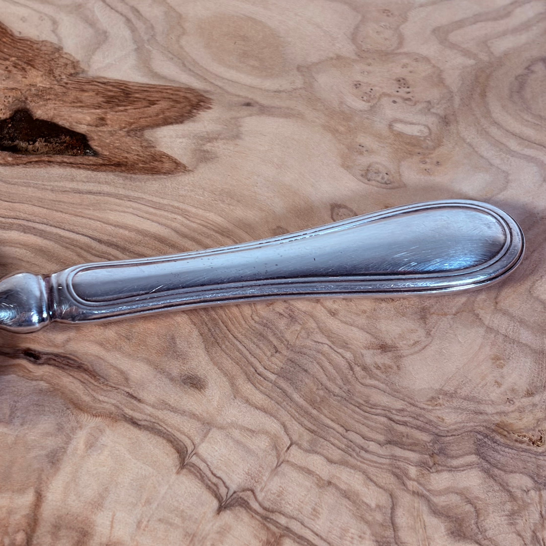 Vintage Christophe Albi Silver Plated Metal Magnifying Glass