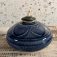 Load image into Gallery viewer, Studio Stone Soldier Pottery Oil Lamp Jacksonville VT
