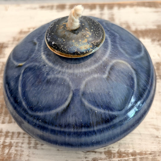 Studio Stone Soldier Pottery Oil Lamp Jacksonville VT