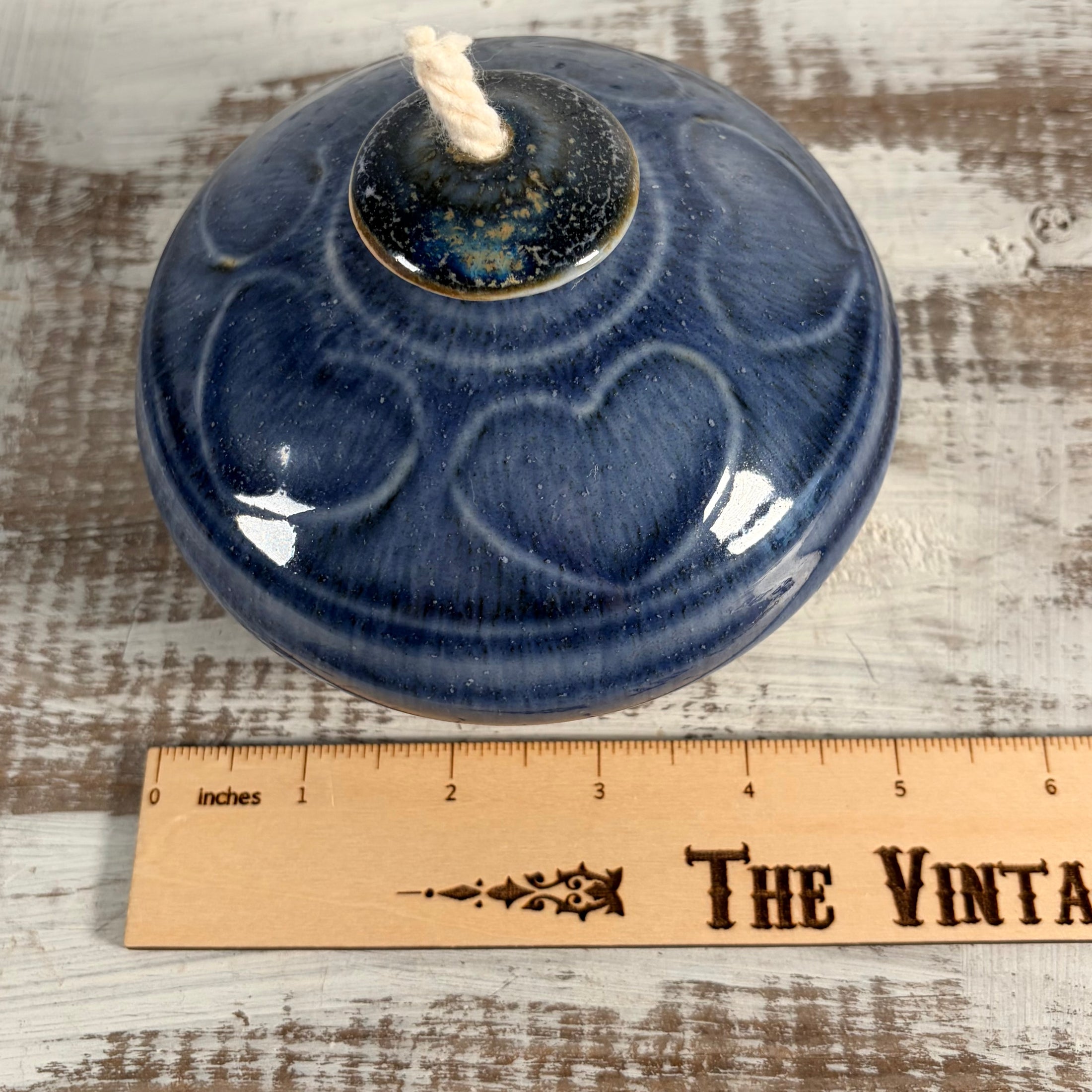 Studio Stone Soldier Pottery Oil Lamp Jacksonville VT