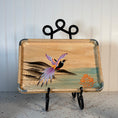 Load image into Gallery viewer, Vintage Japanese Mid Century Modern Hand Painted Pheasant Nesting Trays
