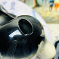 Load image into Gallery viewer, Mid Century Modern Ceramic Terrier with Watering Bowl
