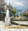 Load image into Gallery viewer, Vintage 1950's Mid Century Modern NAPCOWARE White Poodle Figurine
