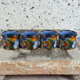 Load image into Gallery viewer, Retired Mackenzie Childs Flower Market Enamel Napkin Rings - Set of 4
