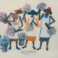 Load image into Gallery viewer, Vintage Framed Limited Edition Lithograph Titled Sisters by Ravenel Gaillard

