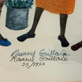 Load image into Gallery viewer, Vintage Framed Limited Edition Lithograph Titled Sisters by Ravenel Gaillard
