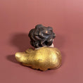 Load image into Gallery viewer, Pair of Mid Century Modern German Baroque Style Wood Carved Cherub Heads
