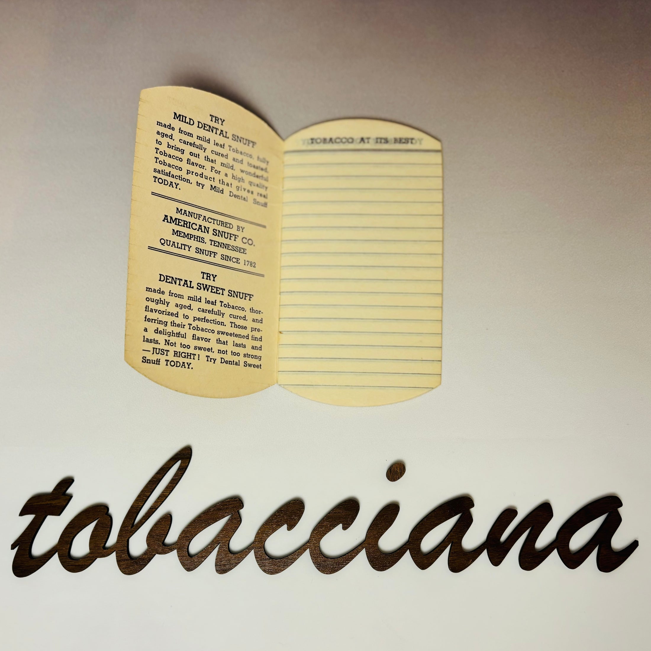 Assortment of 6 Vintage Tobacciana Advertising Booklets