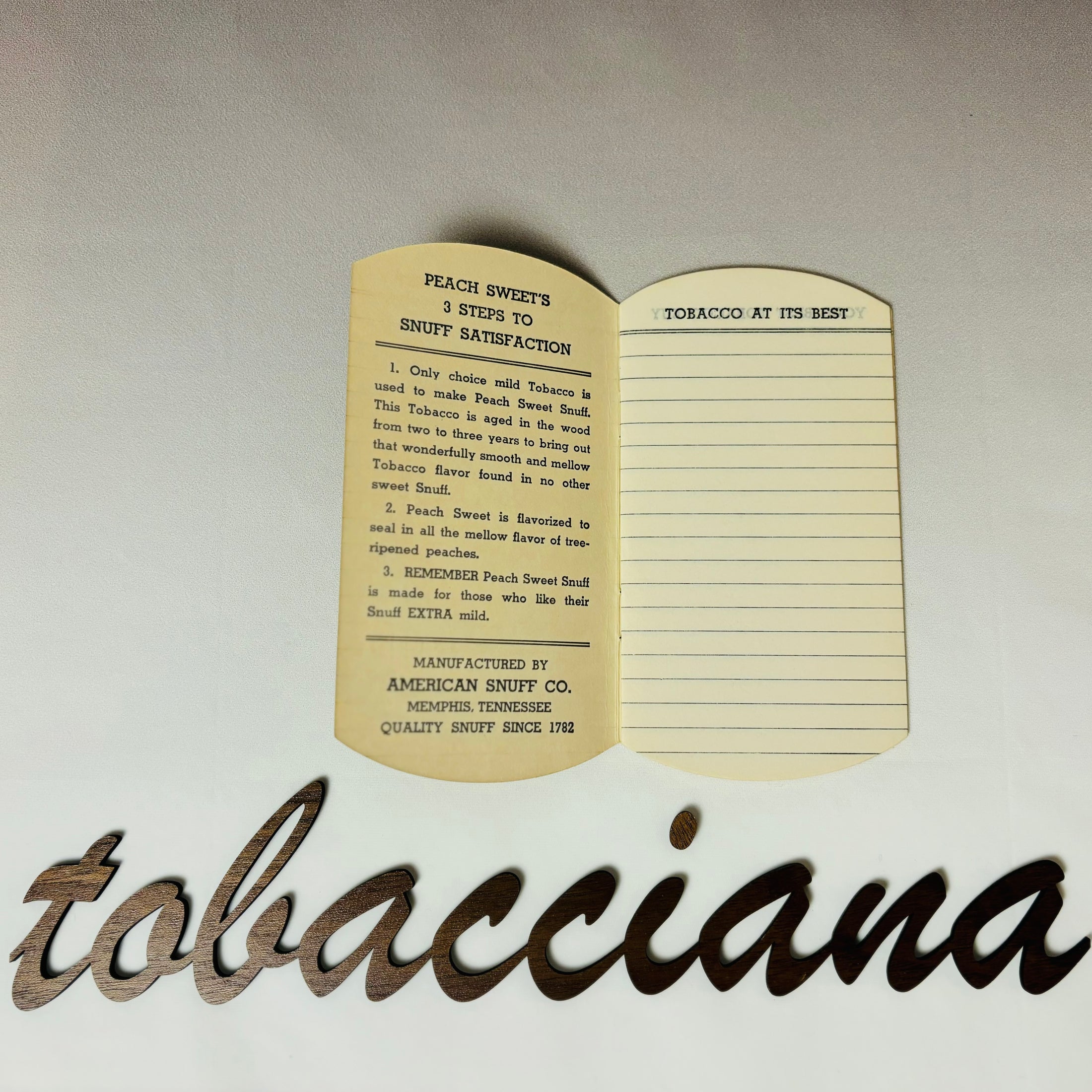Assortment of 6 Vintage Tobacciana Advertising Booklets