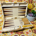 Load image into Gallery viewer, Vintage Travel Backgammon Set w/Case
