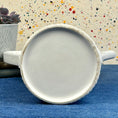 Load image into Gallery viewer, Vintage Mid Century Modern White Ribbed Pitcher w/Lid
