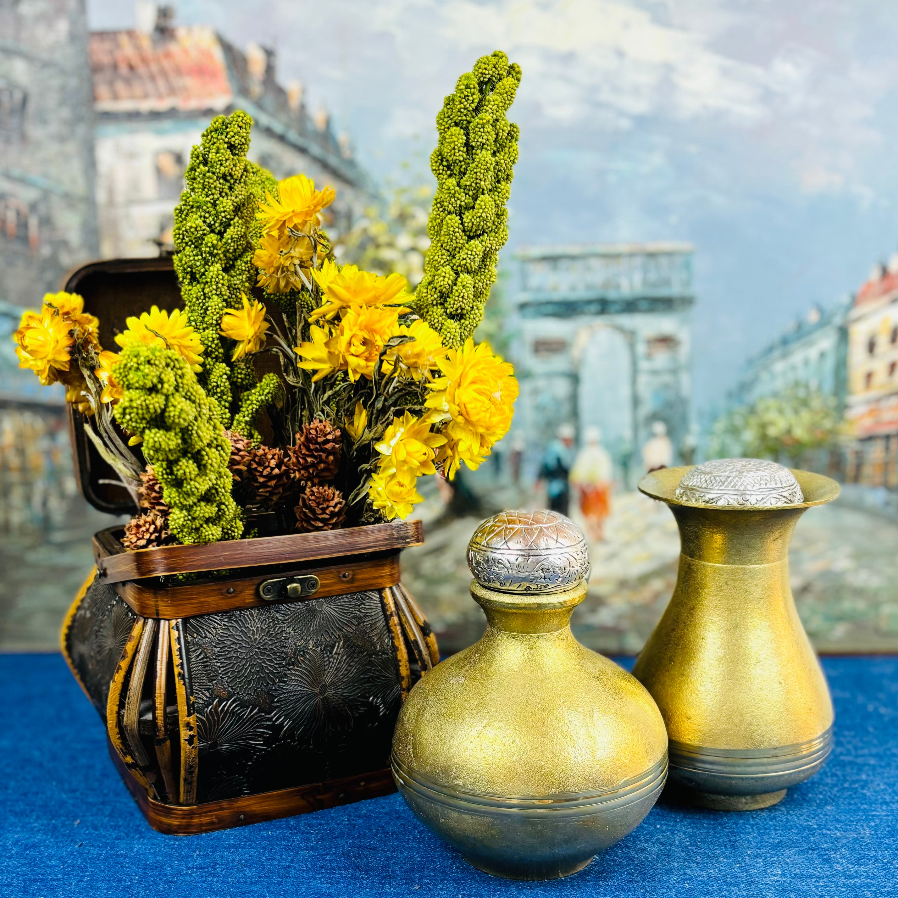 BRASS & GLASS – The Vintage Booth