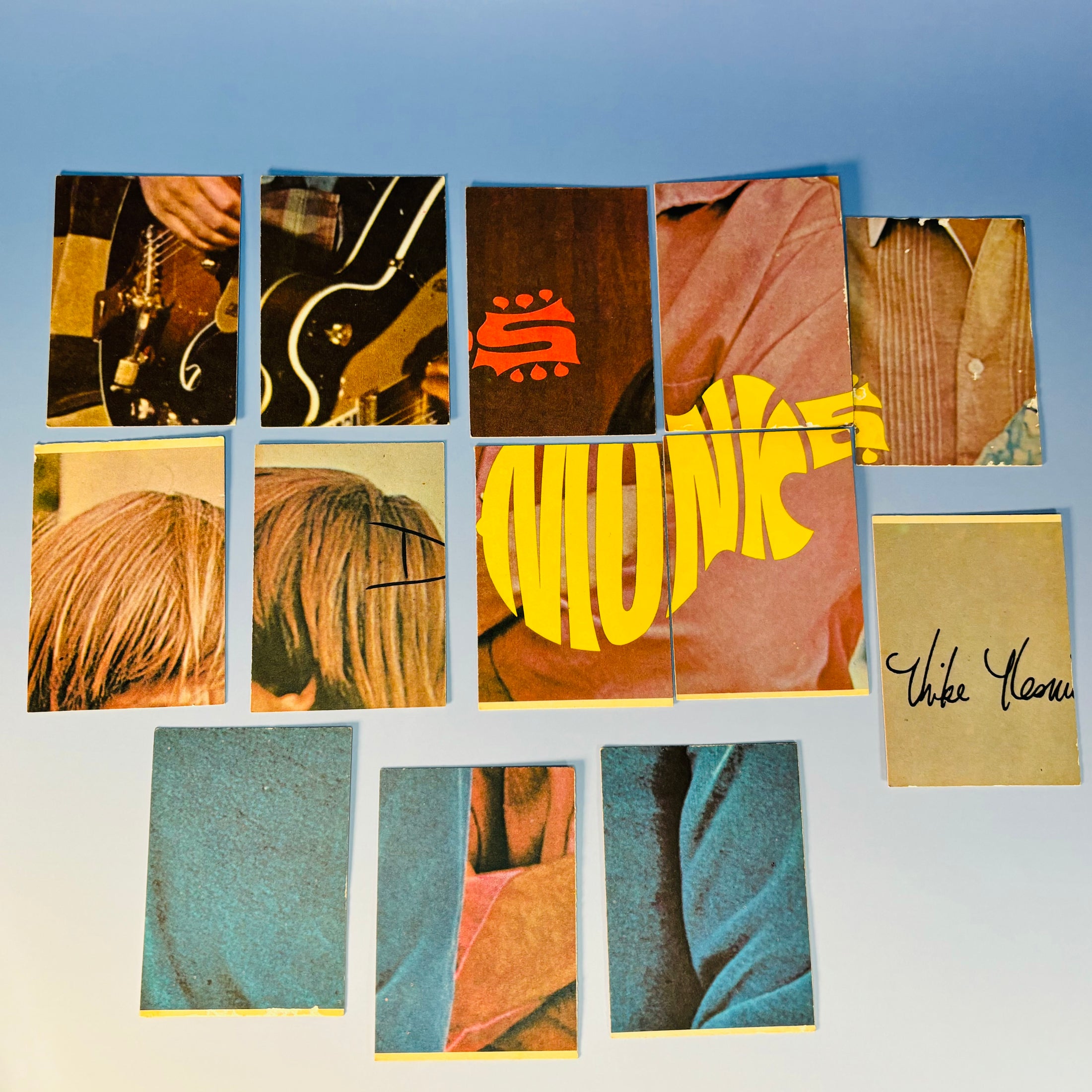 Vintage Beatles and Monkees Trading Cards from the 1960's