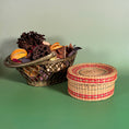 Load image into Gallery viewer, Vintage Woven Sweetgrass Basket and Lid
