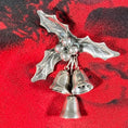 Load image into Gallery viewer, Vintage 1960's Taxco Mid Century Modern Sterling Silver Christmas Bells Brooch
