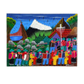 Load image into Gallery viewer, Authentic Tigua Painting - Signed by Ricardo Toaquiza- Featuring Andean/Ecuadorian Life

