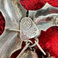 Load image into Gallery viewer, Vintage 1960's Taxco Mid Century Modern Sterling Silver Christmas Bells Brooch
