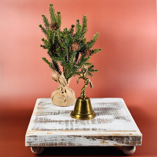 Vintage Solid Brass Unicorn Bell