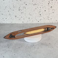 Load and play video in Gallery viewer, Vintage Wooden Weaver's Boat Shuttle
