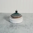 Load and play video in Gallery viewer, Studio Art Pottery Oil Lamp Handcrafted by Bill Campbell
