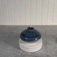 Load and play video in Gallery viewer, Studio Stone Soldier Pottery Oil Lamp Jacksonville VT

