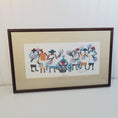 Load and play video in Gallery viewer, Vintage Framed Limited Edition Lithograph Titled Sisters by Ravenel Gaillard
