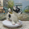 Load and play video in Gallery viewer, Mid Century Modern Ceramic Terrier Planter
